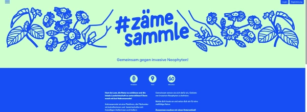 #zämesammle